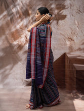 Load image into Gallery viewer, Sambalpuri Handwoven Ikat Soft Cotton Saree - Bandha Tara
