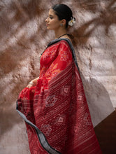 Load image into Gallery viewer, Sambalpuri Handwoven Ikat Soft Cotton Saree - Lalima
