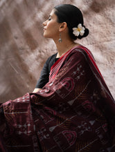 Load image into Gallery viewer, Sambalpuri Handwoven Ikat Soft Cotton Saree - Manjari