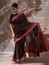Load image into Gallery viewer, Sambalpuri Handwoven Ikat Soft Cotton Saree - Manjari