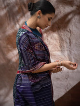 Load image into Gallery viewer, Sambalpuri Handwoven Ikat Soft Cotton Saree - Neel Rangavali
