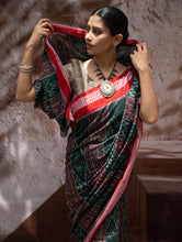 Load image into Gallery viewer, Sambalpuri Handwoven Ikat Soft Cotton Saree - Sambal Sutra