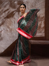 Load image into Gallery viewer, Sambalpuri Handwoven Ikat Soft Cotton Saree - Sambal Sutra
