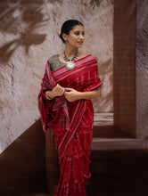 Load image into Gallery viewer, Sambalpuri Handwoven Ikat Soft Cotton Saree - Tribal Raga