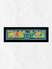 Load image into Gallery viewer, Santhal Tribal Art Painting - A Marriage Procession