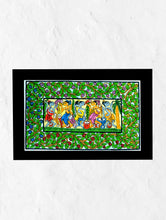 Load image into Gallery viewer, Santhal Tribal Art Painting - A Wedding Procession