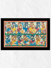 Load image into Gallery viewer, Santhal Art Painting - Procession