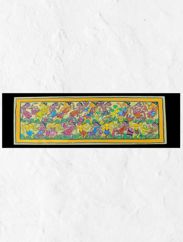 Patua Art Painting - Celebration