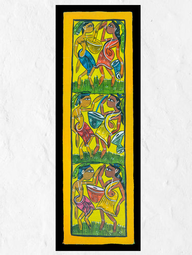 Patua Art Painting - Celebration
