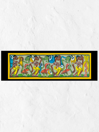 Patua Art Painting - Celebration