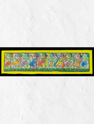 Patua Art Painting - Celebration