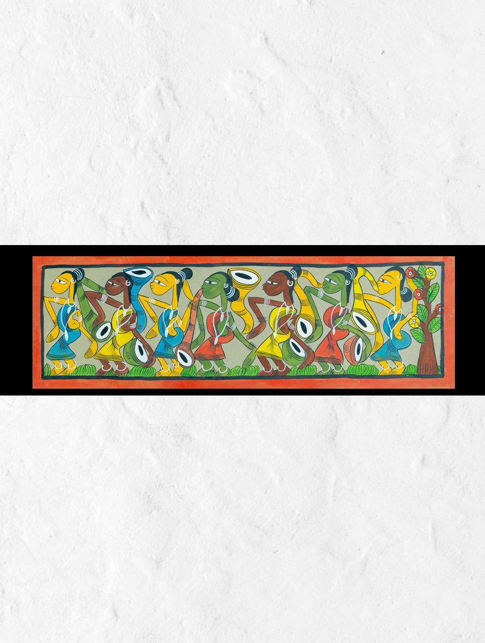 Patua Art Painting - Celebration