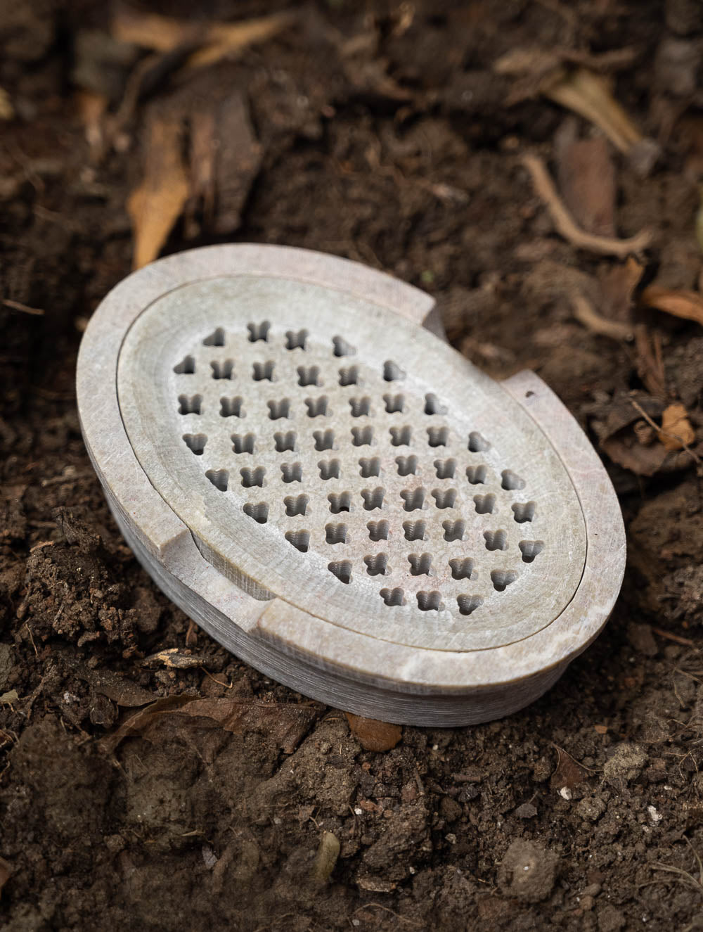 Soapstone Filigree Soap Holder