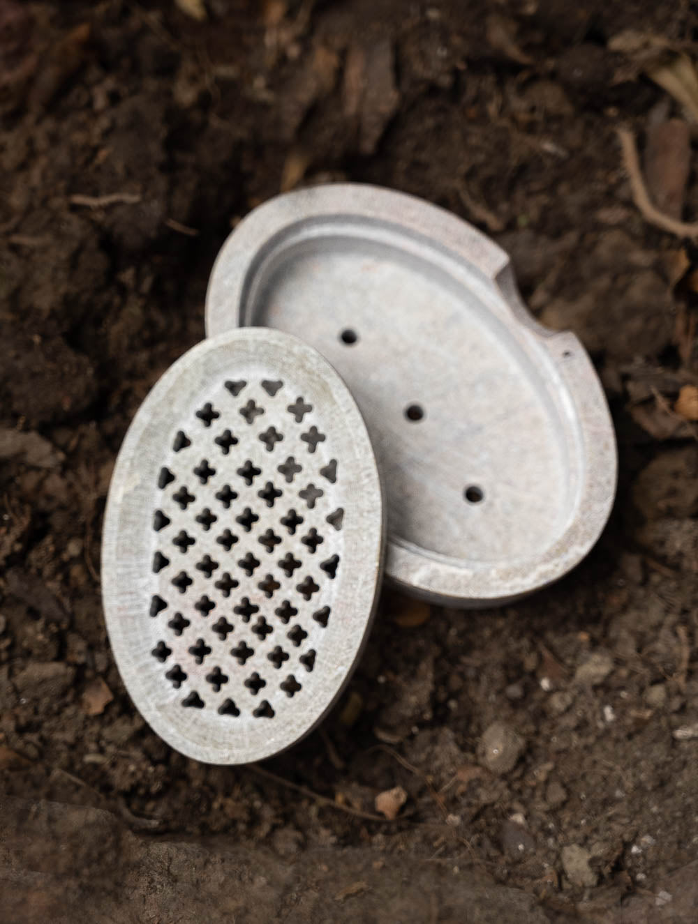 Soapstone Filigree Soap Holder