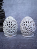 Soapstone Filigree Tea Light Holder