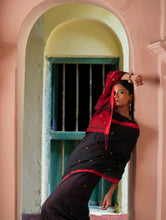 Load image into Gallery viewer, Soft &amp; Light. Handwoven Bengal Cotton Saree - Raat Baheli
