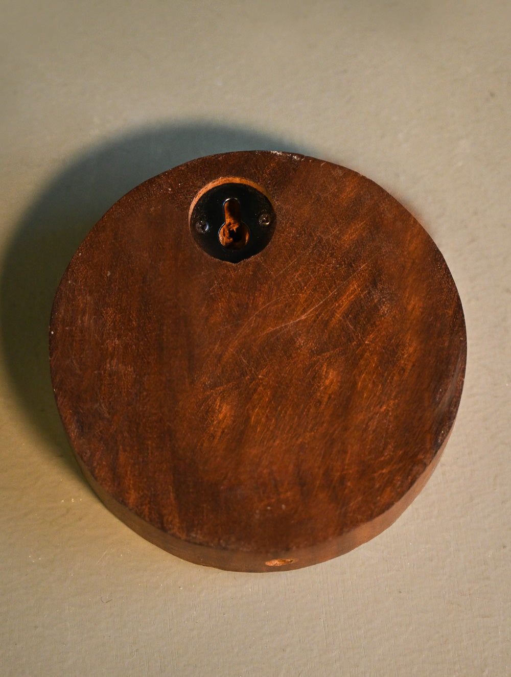 Exclusive Pichwai Carved Collectibles : Hand Engraved Wood Block Curio / Wall Piece - Kamal Gau 