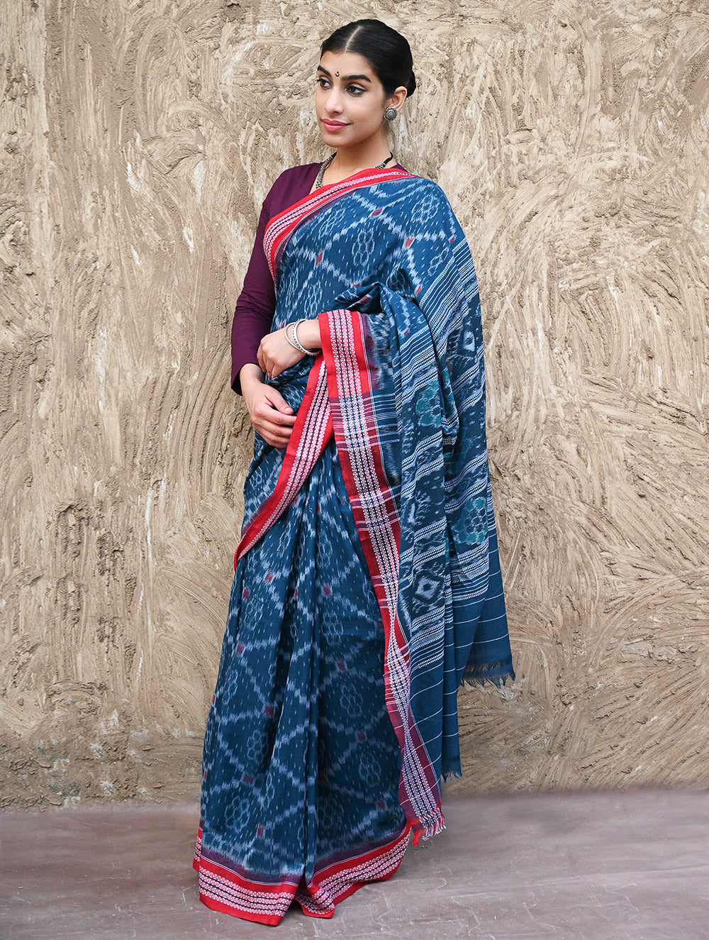 Handwoven Sambhalpuri Ikat Cotton