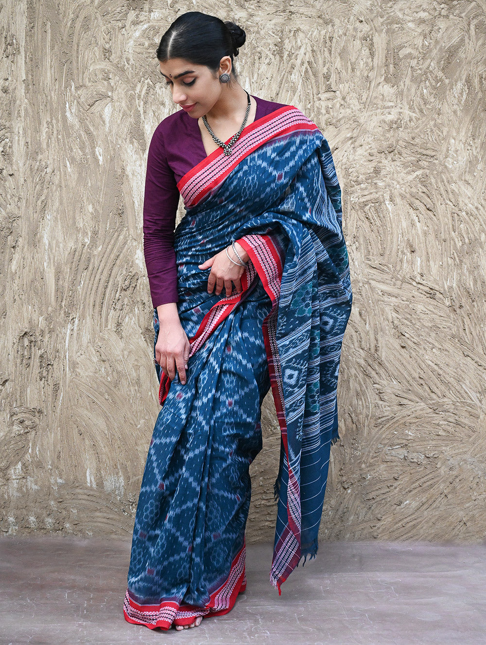 Handwoven Sambhalpuri Ikat Cotton