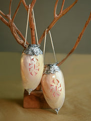 Shell Craft Wardrobe Aroma Sachet Holder - Pearl Reverie (Set of 2)