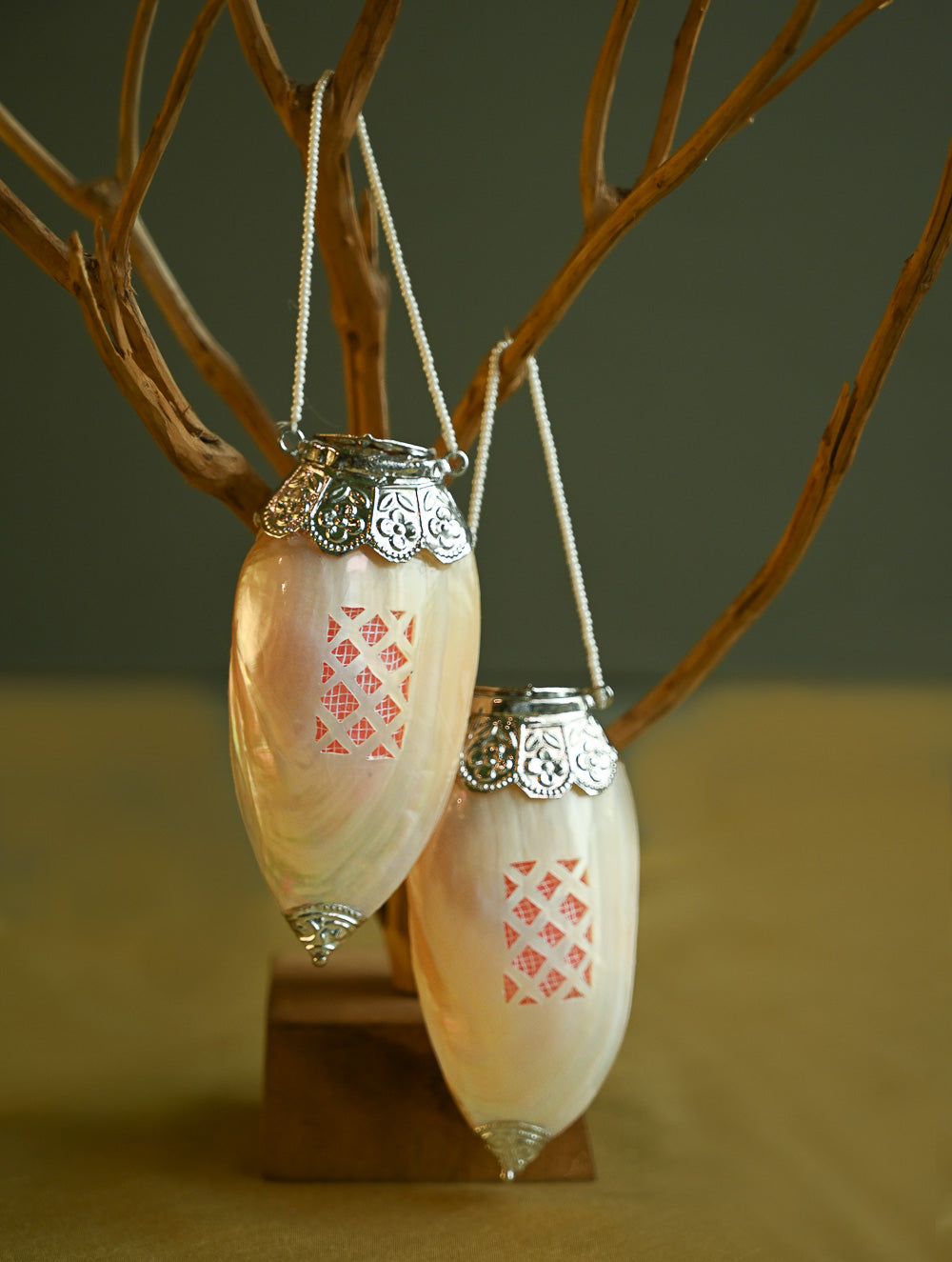 Shell Craft Wardrobe Aroma Sachet Holder - Shell Serenade (Set of 2)