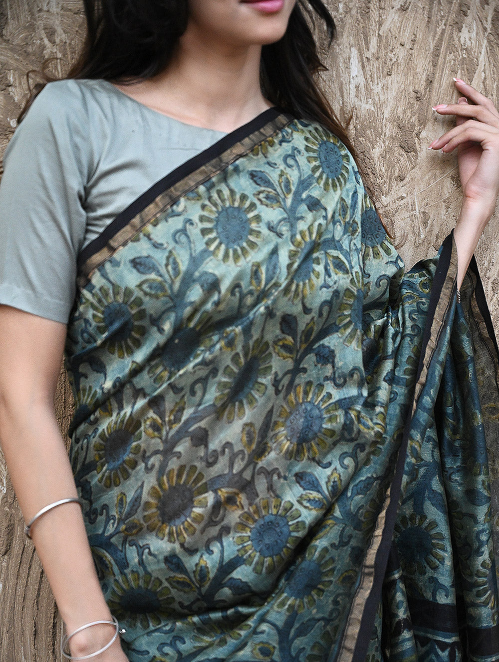 Bagru Hand Block printed Chanderi