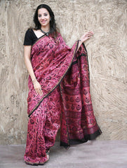 Dabu Hand Block Printed Chanderi