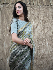 Sanganeri Hand Block printed Maheshwari