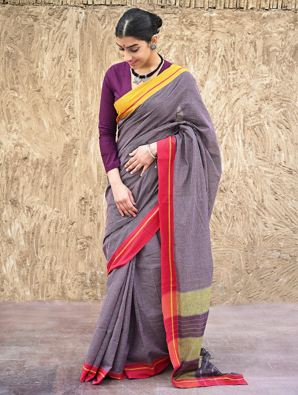 Handwoven Pateda Aanchu Cotton
