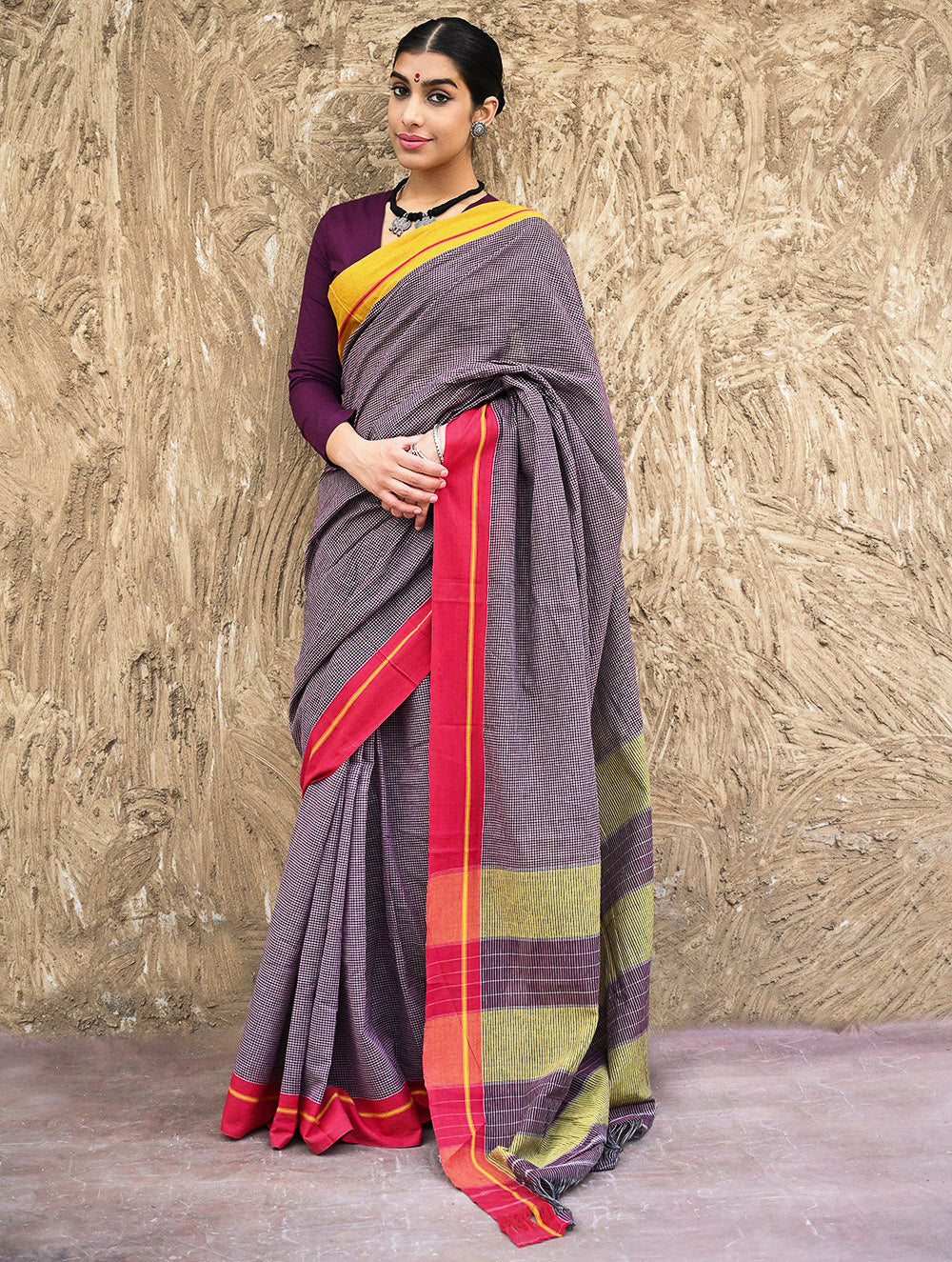 Handwoven Pateda Aanchu Cotton