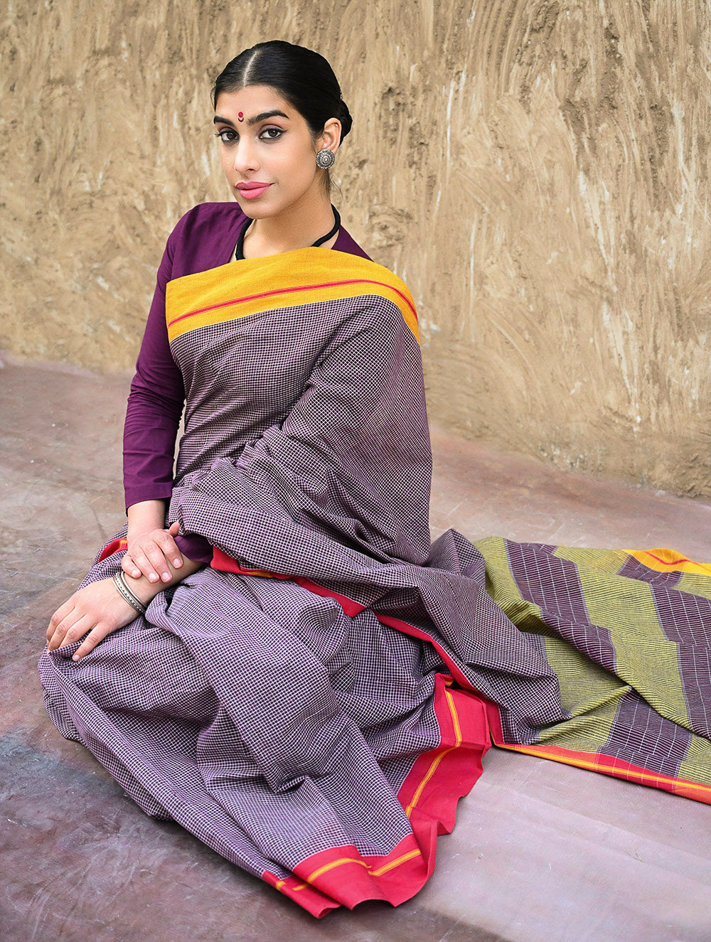 Handwoven Pateda Aanchu Cotton