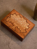 Tarakashi Wooden Inlay Decorative Box - Tree Of Life, Rectangular