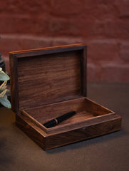 Tarakashi Wooden Inlay Decorative Box- Floral Pattern