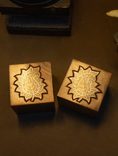 Tarakashi Wooden Inlay Decorative Box- Motifs