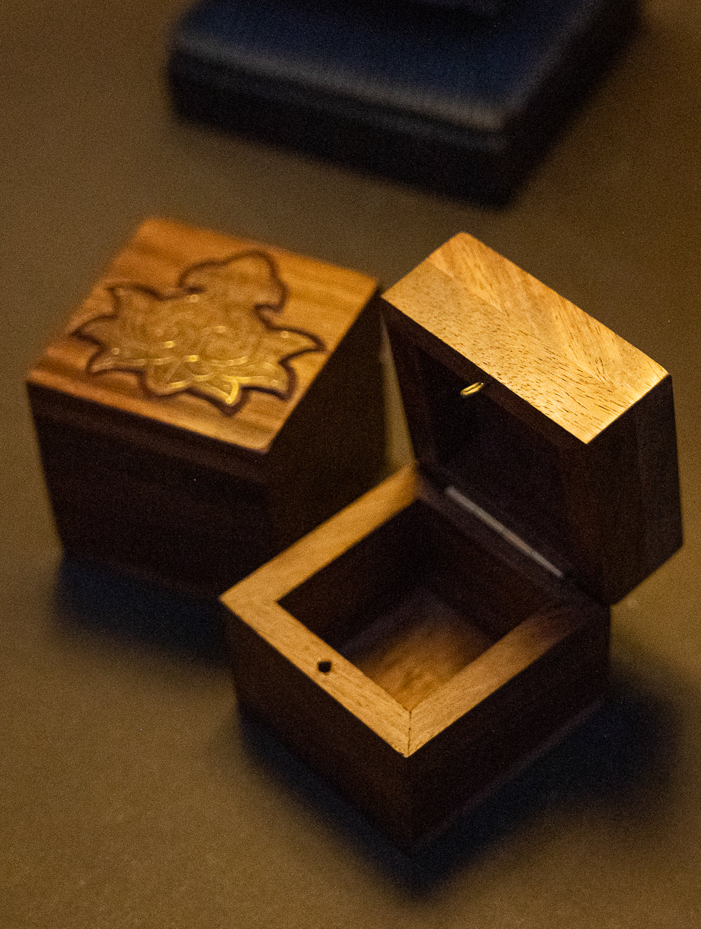 Tarakashi Wooden Inlay Decorative Box- Motifs
