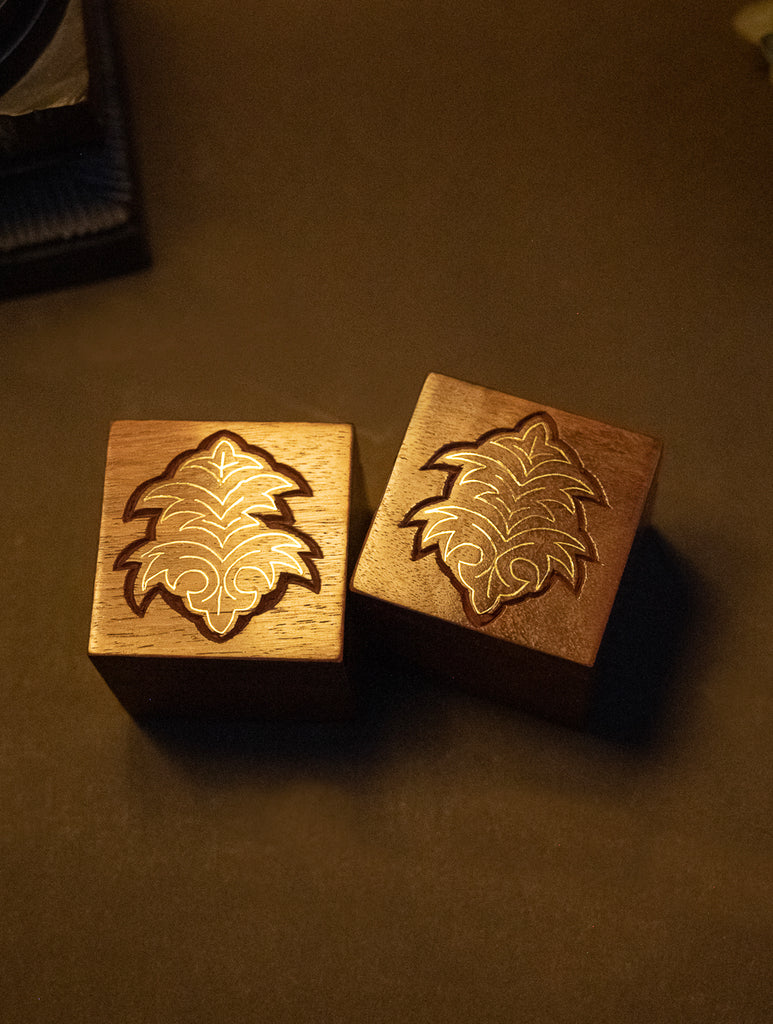 Tarakashi Wooden Inlay Decorative Box- Motifs