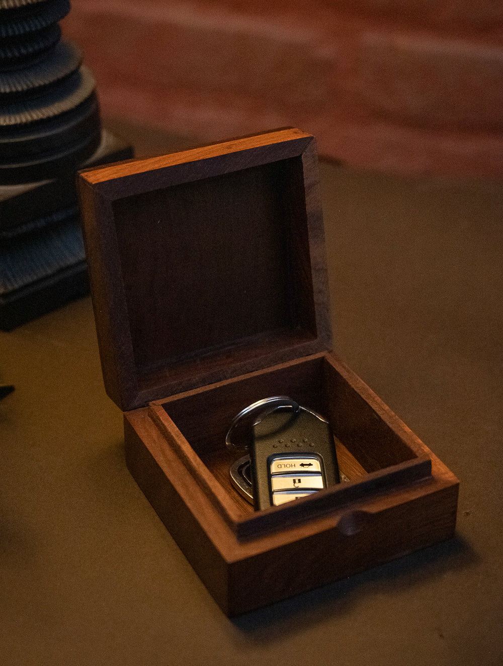 Tarakashi Wooden Inlay Decorative Box- Tree