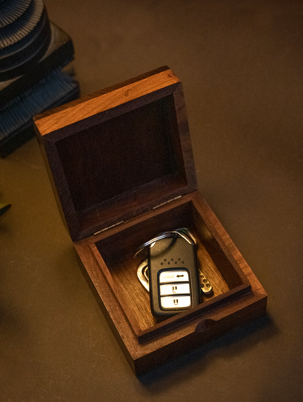 Tarakashi Wooden Inlay Decorative Box- Tree