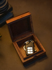 Tarakashi Wooden Inlay Decorative Box- Tree