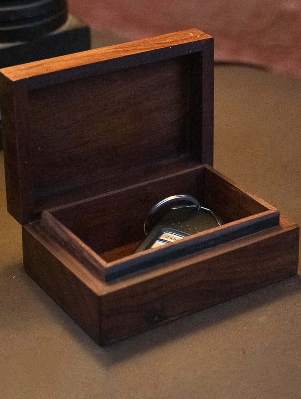 Tarakashi Wooden Inlay Decorative Box- Tree