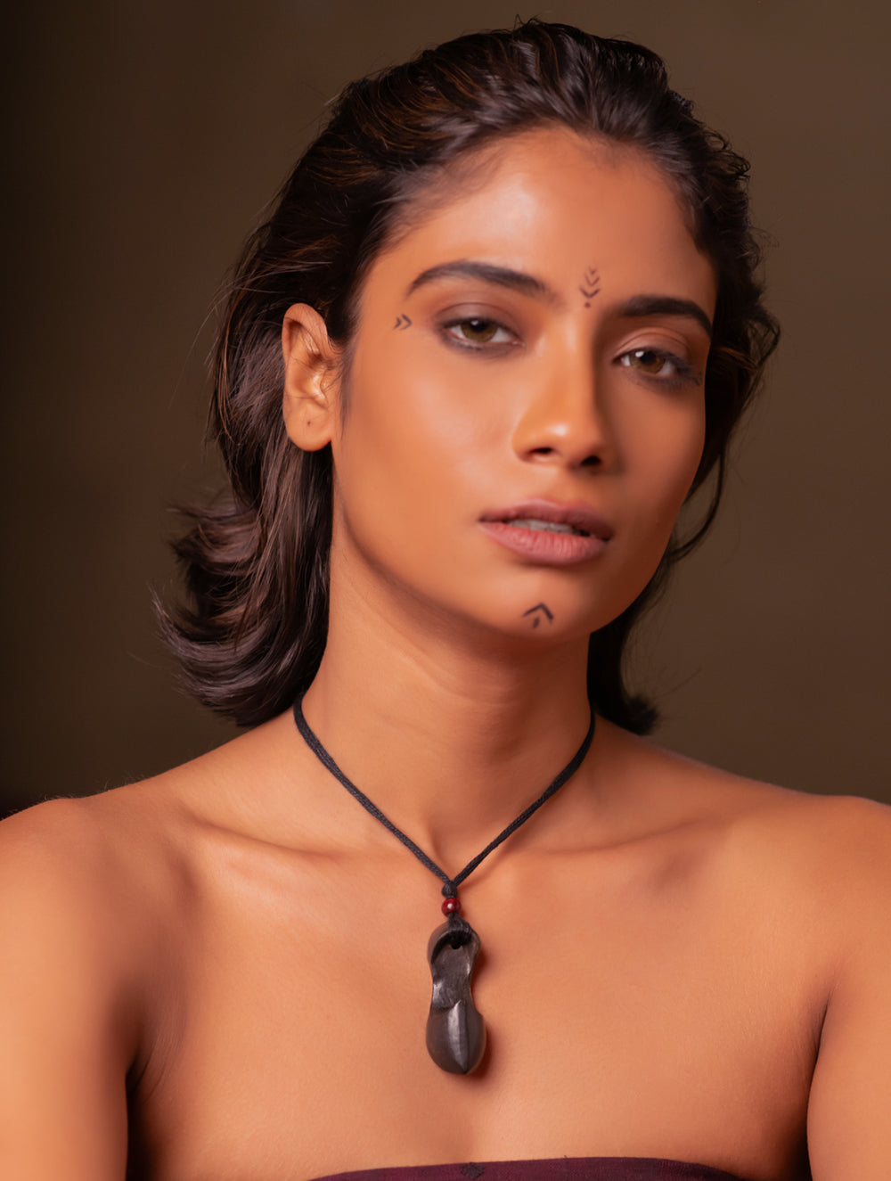 Terracotta Trinket Necklace 