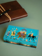Load image into Gallery viewer, The Shahi Collection. Exclusive, Fine Kashmiri Art Decorative Box - Blue Sojourn, Large 