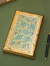 Load image into Gallery viewer, The Shahi Collection. Exclusive, Fine Kashmiri Art Decorative Box - Gold Flora