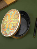 The Shahi Collection. Exclusive, Fine Kashmiri Art Decorative Box - The Oval Paisley