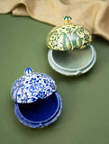 The Shahi Collection. Exclusive, Fine Kashmiri Art Decorative Dome Boxes - The Paisleys (Set of 2)