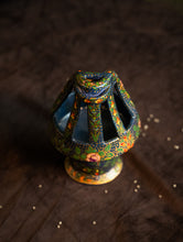 Load image into Gallery viewer, The Shahi Collection. Exclusive, Fine Kashmiri Art Kangri - Blue  Florals