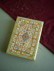 The Shahi Collection. Exclusive, Fine Kashmiri Art Utility Boxes - Gulnaar (Large)