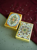 The Shahi Collection. Exclusive, Fine Kashmiri Art Utility Boxes - Gulzar (Small, Set of 2)