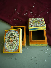 Load image into Gallery viewer, The Shahi Collection. Exclusive, Fine Kashmiri Art Utility Boxes - Khushnuma (Small, Set of 2)