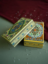 Load image into Gallery viewer, The Shahi Collection. Exclusive, Fine Kashmiri Art Utility Boxes - Nafeesa (Small, Set of 2)